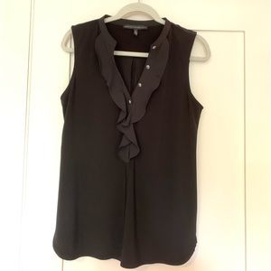 White House Black Market Black Sleeveless Top